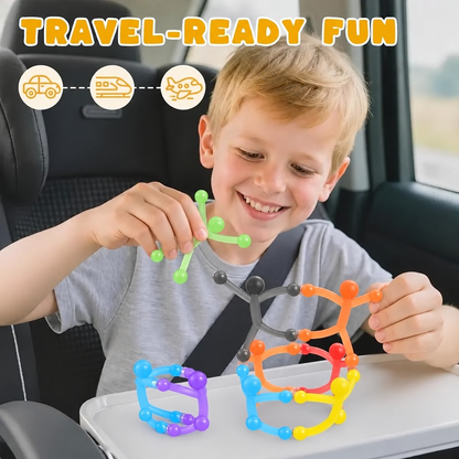 🔥LAST DAY 49% OFF - ✨Unisex Kids' Magnetic Building Set (Set of 10)