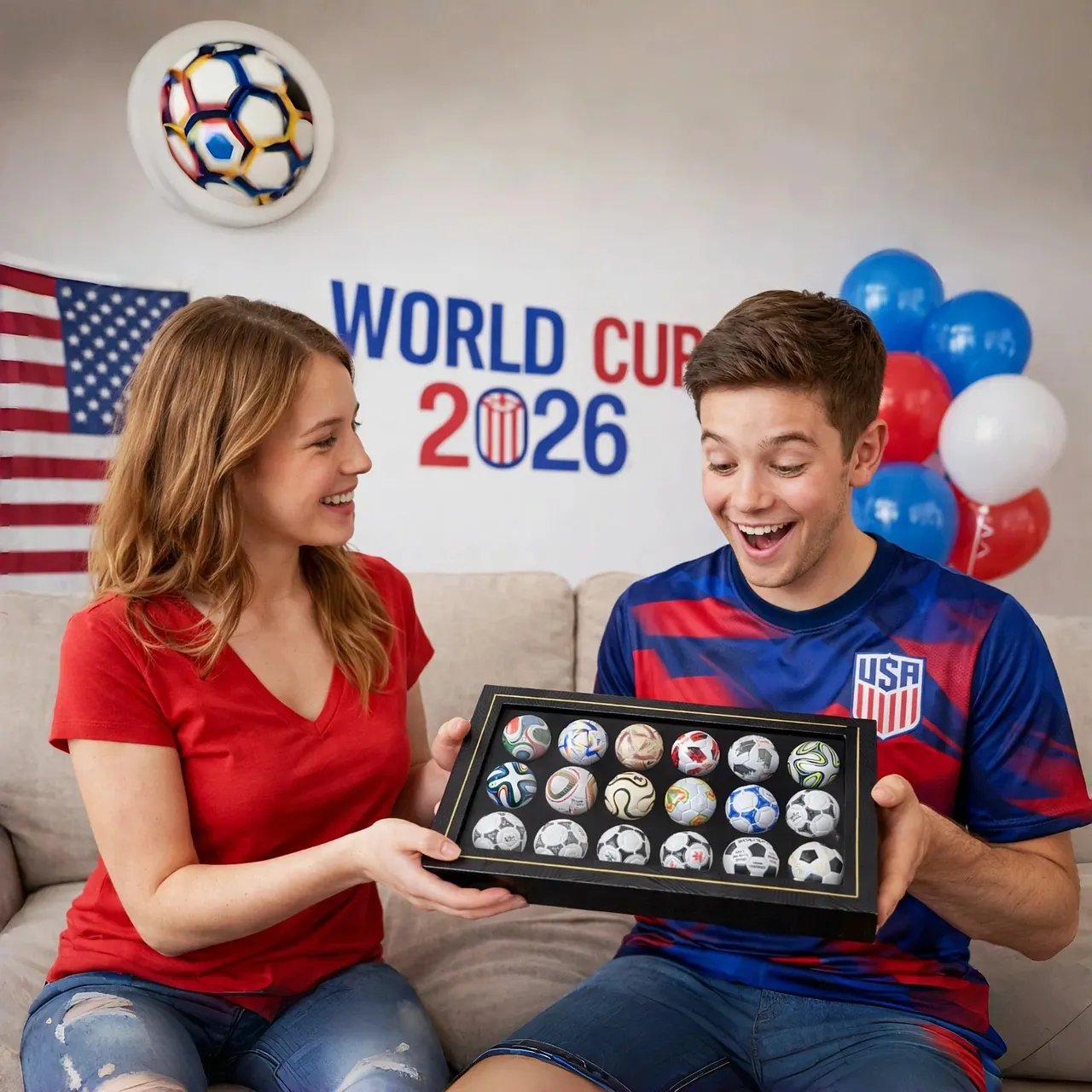Father's Day Gift ⚽2026 World Cup Sale🔥 Up to 49% OFF! - 🏆 Handcrafted Mini Soccer Ball Collection (1970–2026)