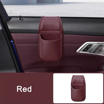 ⚡Car Door Leather Cup Holder