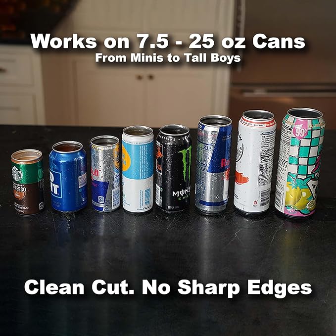Beer Can Opener –Multifunctional Aluminum Lid Remover