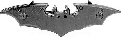 🦇 Dual Blade Folding Knife – Bat-Wing Design, Safety Lock, EDC Powerhouse