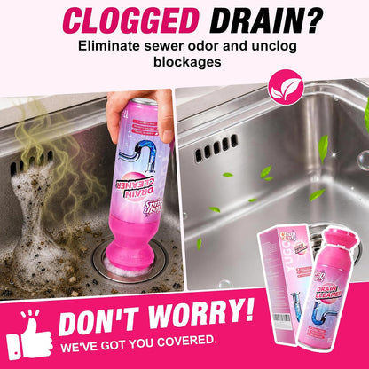 🫧Foaming Drain Cleaner 2-Pack | Sink & Drain Deodorizer