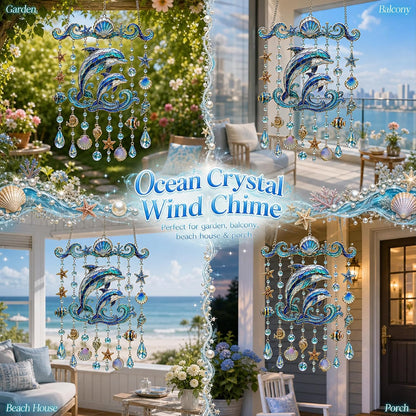 🌊Last Day49% OFF-🔥Ocean Themed Crystal Wind Chime