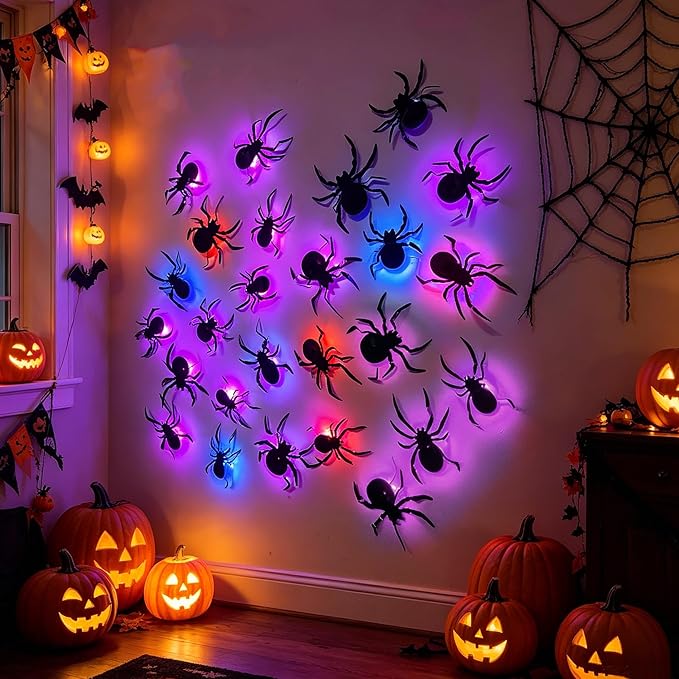 🦇 2026 Hot Sale – 3D LED Bat Wall Decorations for Halloween