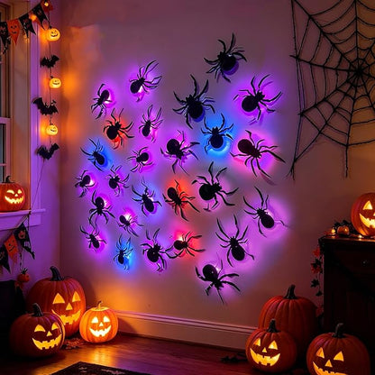🦇 2026 Hot Sale – 3D LED Bat Wall Decorations for Halloween