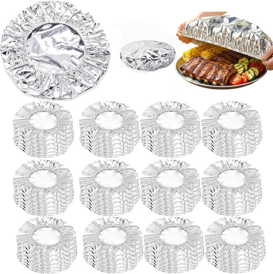 🔥Aluminum Foil Heat Shield Covers – No Plastic 🥘