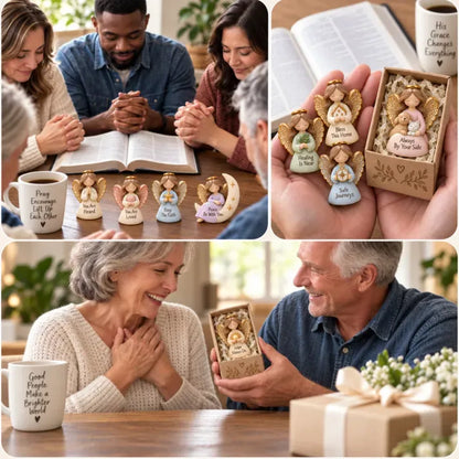 🔥👼💕12 Pocket Guardian Angels – 🎁Little Blessing Keepsake Gifts