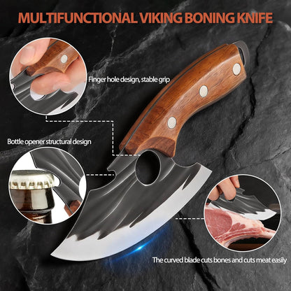 🔥Buy 1 Get 1 Free🎁Premium 2-Piece Kitchen Knife Set – Hand-Forged