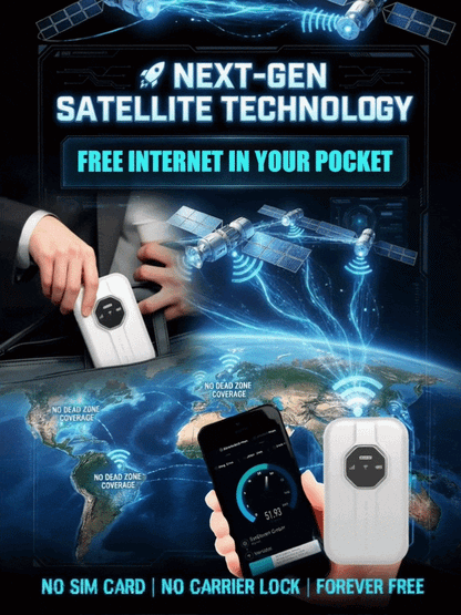 🛜[Global Coverage] Boundless Portable Wi-Fi