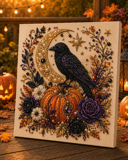 ⚡Halloween Pearl Art DIY Kit – Turn Tiny Pearls into Spooky-Cute Magic