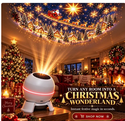 ❄️Make Magical Christmas Vibes – Holiday Projection Night Ligh❄️