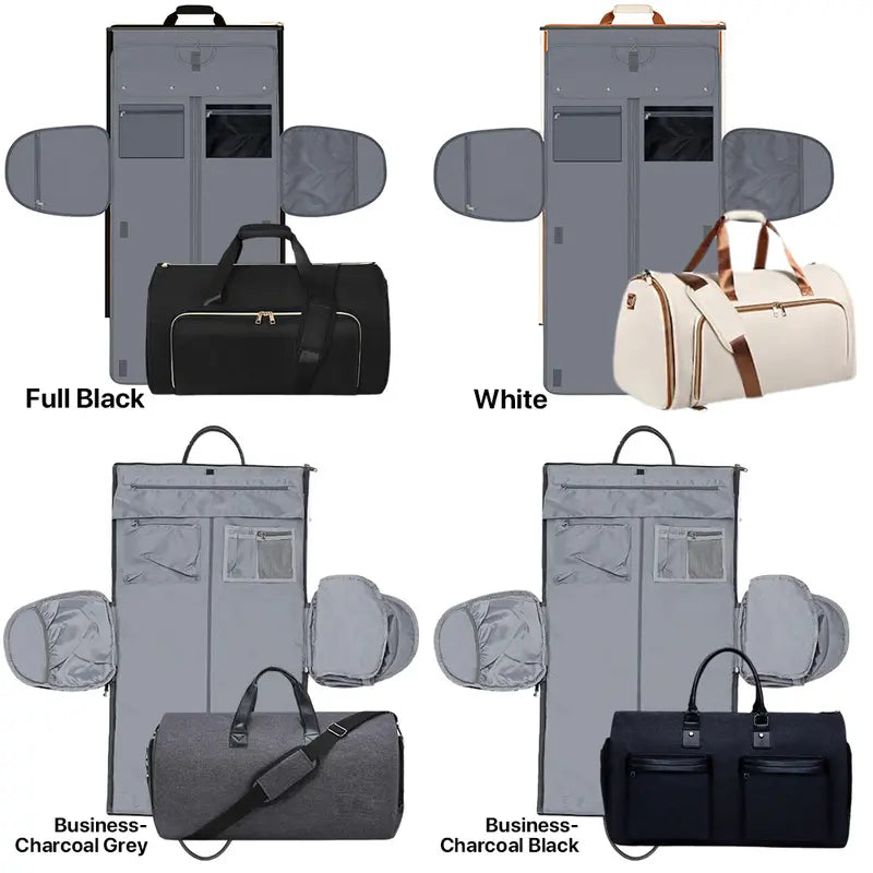 ⚡2-in-1 Convertible Garment Duffle Bag