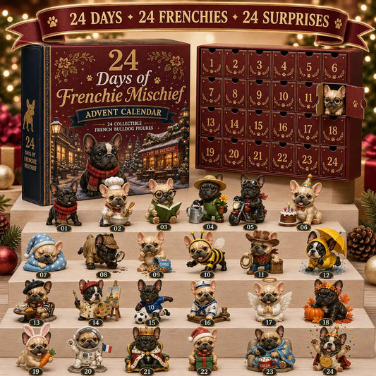 🐶24‑Day Dog Christmas Advent Calendar | 24 Distinct Collectible Puppy Figures With Varied Costumes & Fun Daily Xmas Surprises 🎄🐕