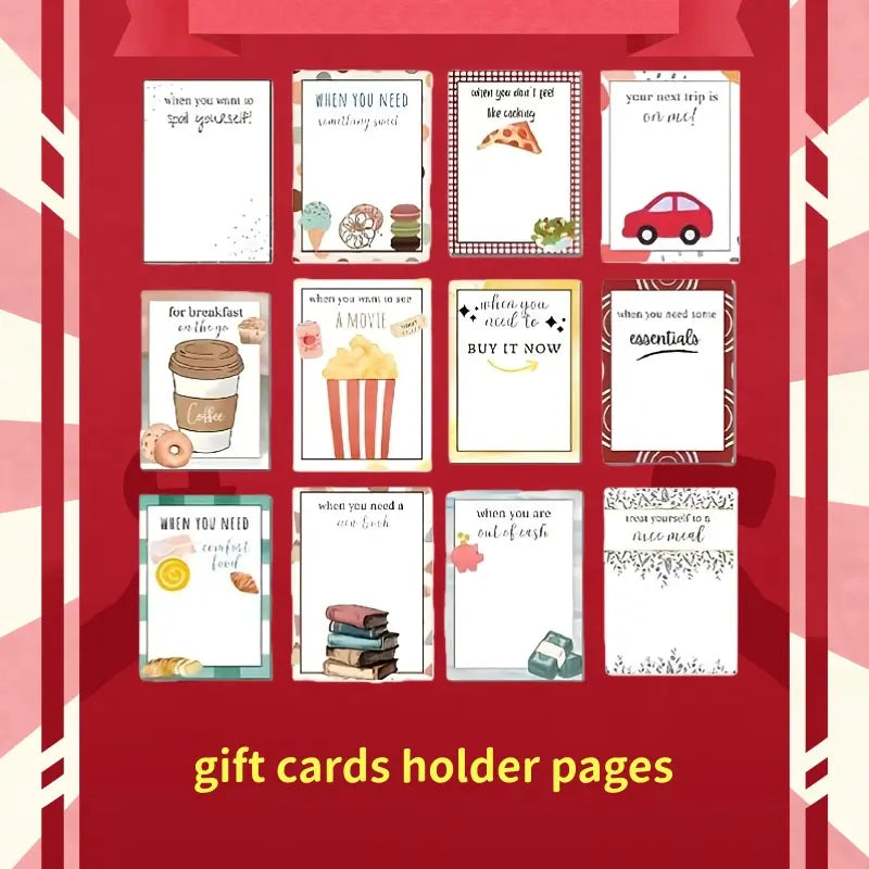 🎁 Christmas Gift Card Album – Turn Gift Cards Into A Surprise Book