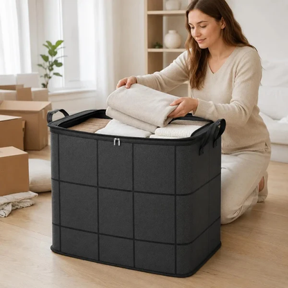 📦Foldable Storage Tote – Waterproof, Dustproof, Big & Portable 🌟