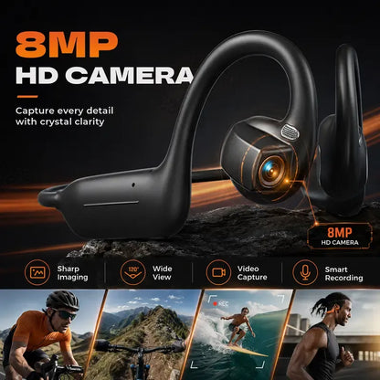 🎧E12 Bone Conduction Wireless Audio Headphones