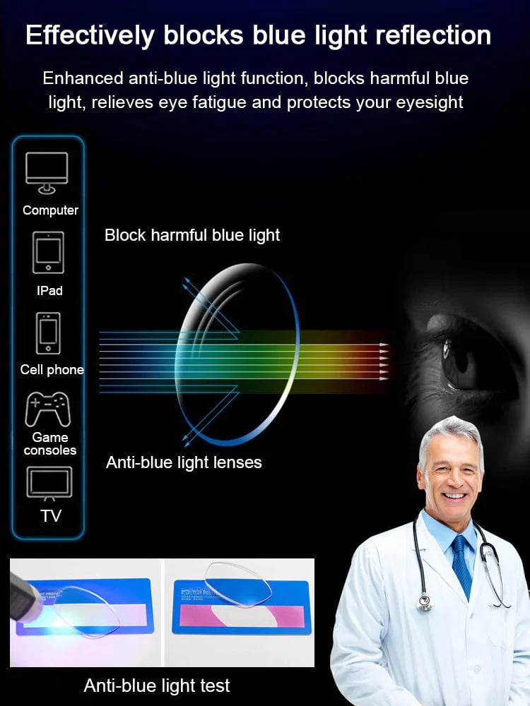 🔥2026 Hot Sale 49% Off👓 Ultra Light Anti Blue Presbyopic Glasses