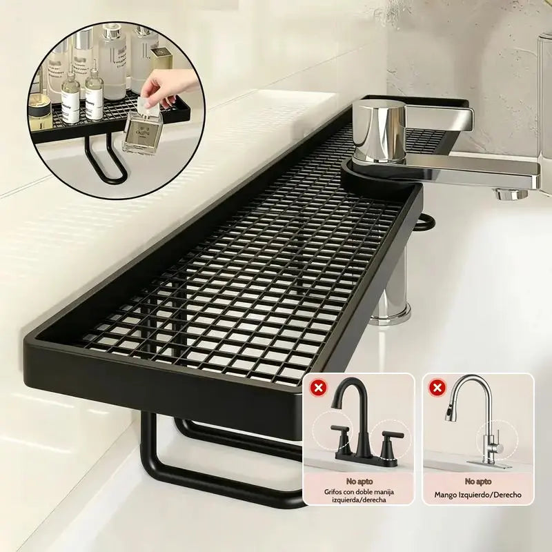 Carbon Steel Bathroom Organizer