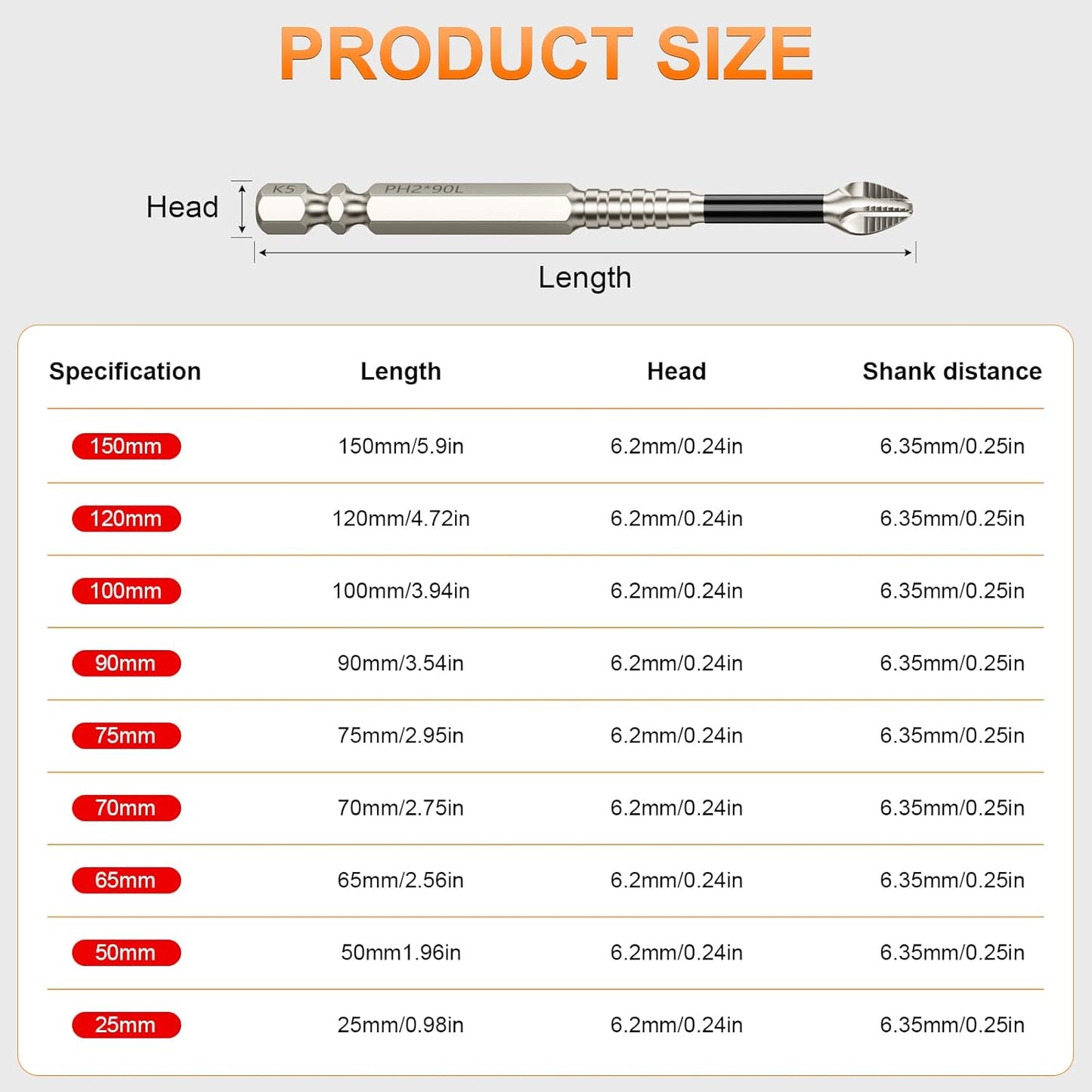 🔥🔨High-Magnetic Screwdriver Drill Bit Set