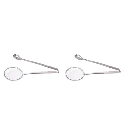 🔥 2pack-2-in-1 Stainless Steel Strainer Tongs