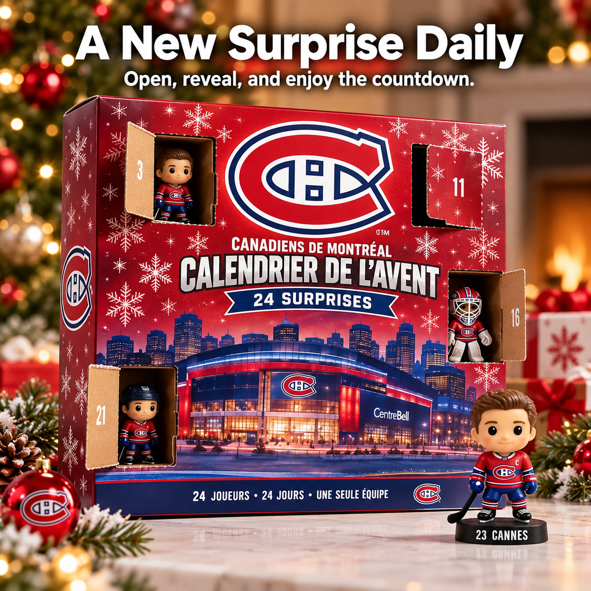 🎁Montreal Canadiens 2026 Christmas Advent Calendar