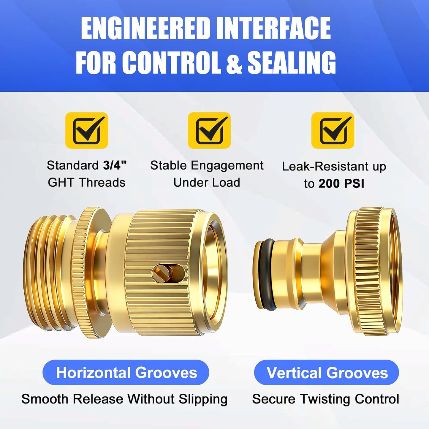 💦Garden Hose Quick Connect Fitting