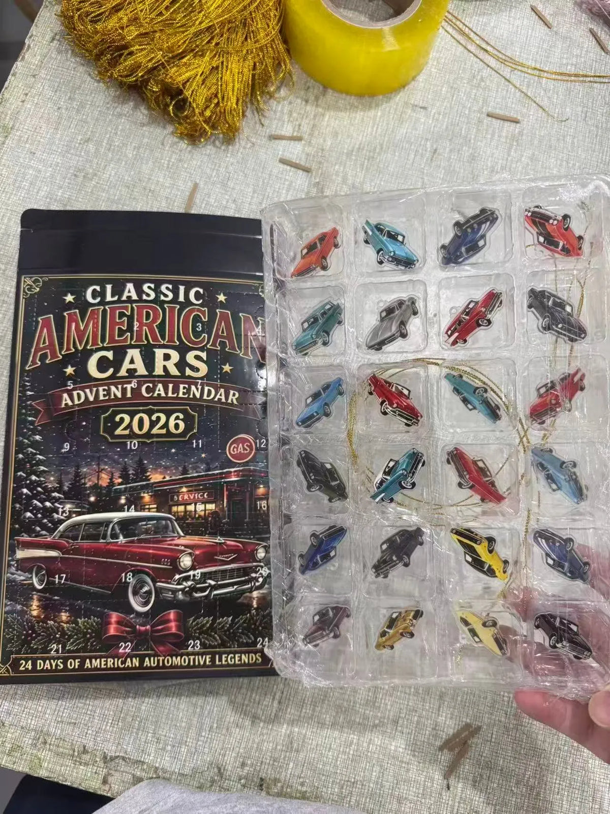 💯🚜🚗🎄 2026 Vehicle Advent Calendar Collection – 24 Days of Classic Machines, Trucks & Military Legends 🎁✨