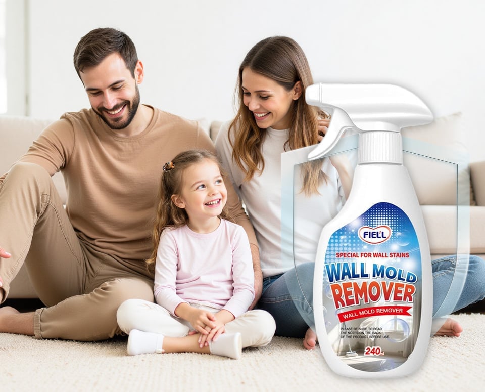 Fast Acting Anti-Mold Wall Cleaner Spray
