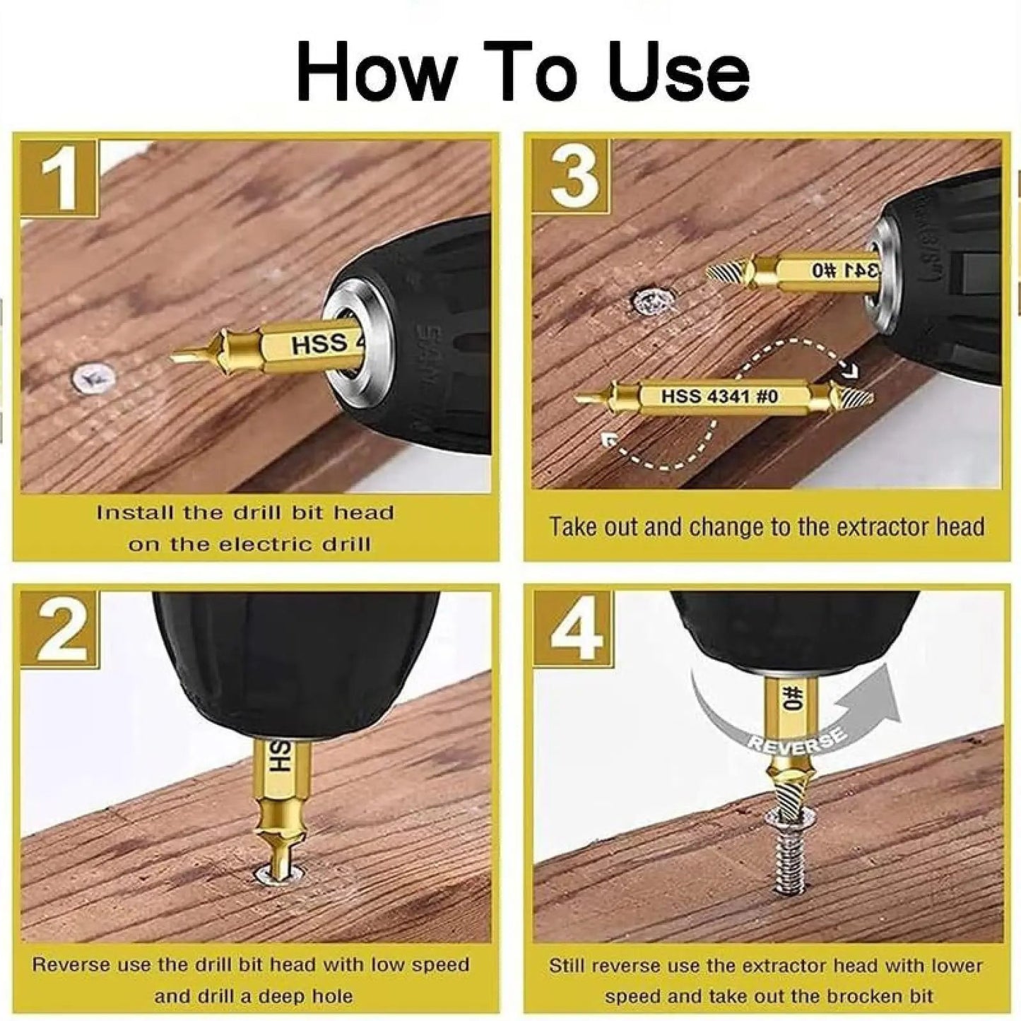 🔥Limited-time discount of 49%🔥Stripped Broken Screw Remover