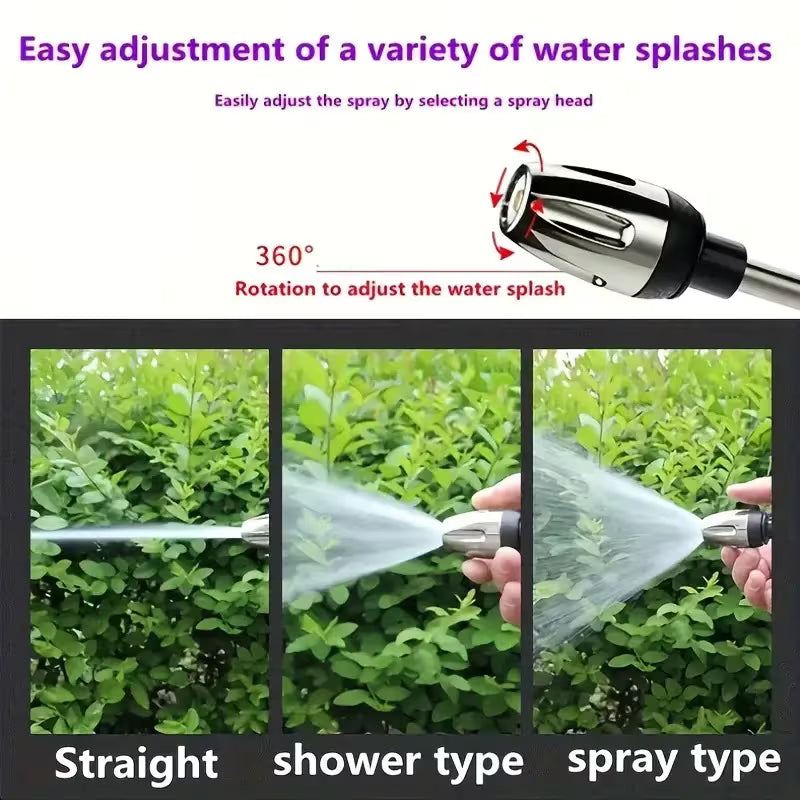 🔫 High-Pressure Water Gun – Handheld Car Wash + Garden Sprayer + Household Cleaner