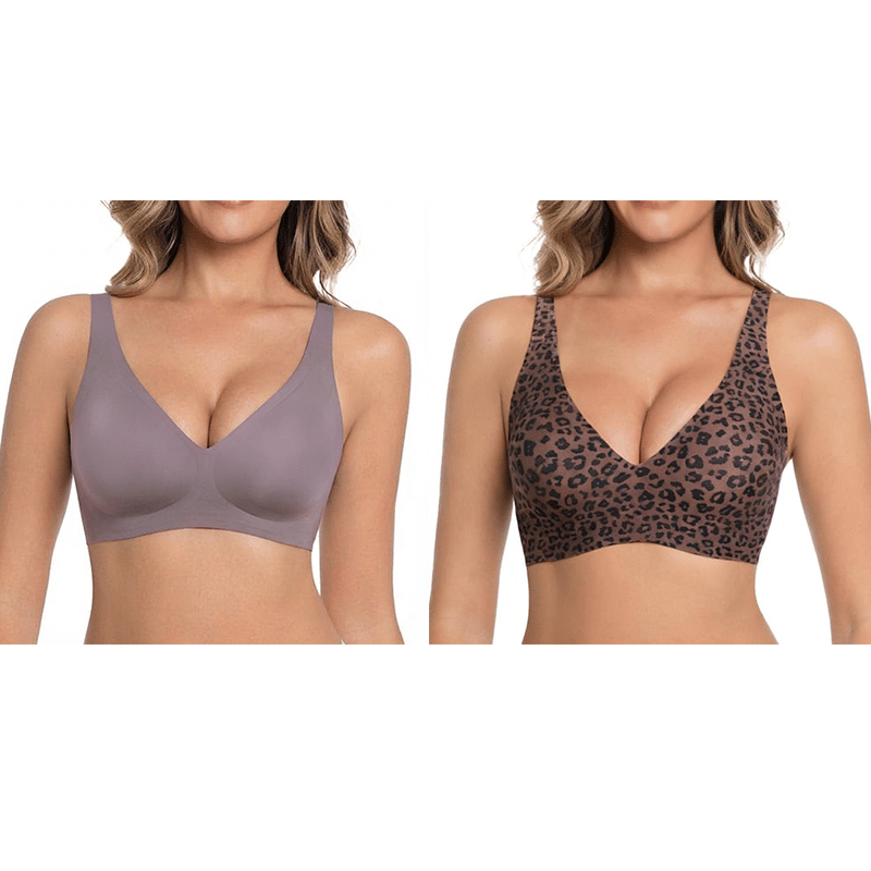 🎁Last Day Buy 1 Get 1 Free🔥Super Firming Wire-Free Push Up V-Neck Bra