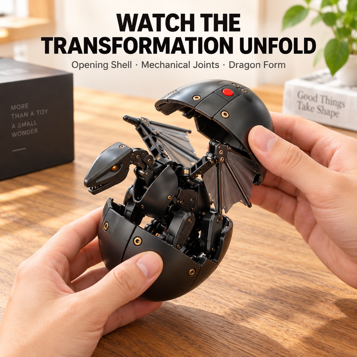 🔥 HOT SALE 🐉 Dragon Egg Transformer – Epic Mechanical Dragon Figure 🥚✨