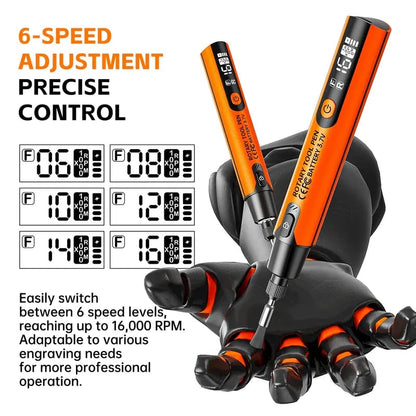 🔧 39-Piece USB-Powered Electric Rotary Tool Kit | Straight Polisher & Car Polisher & Electric Angle Grinder