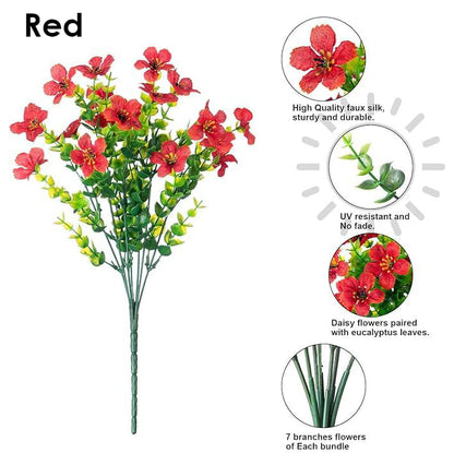 🌸Last Day Promotion!🌺UV Resistant Colorful Artificial Flower