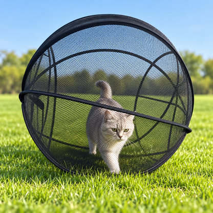 🎉🐱🌿 FreshAir Cat Haven™ – Pop-Up Mesh Playpen🎉