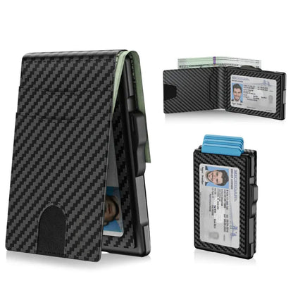 💵 Pop-Up Men's Wallet – Slim, Smart & Secure
