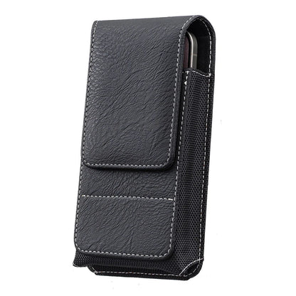 💥Men’s Waist Phone Pouch with Magnetic Closure, Card Slot & Metal Belt Clip