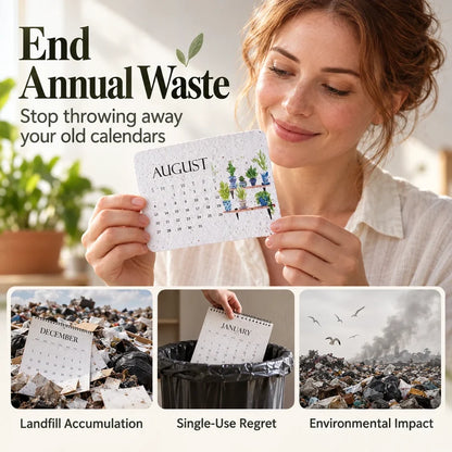 ✨early Holiday Sale 49% Off🌱eco-friendly Plantable “timeless” Seed Calendar 2027