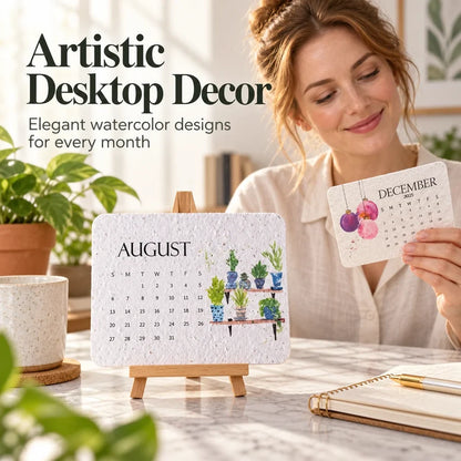 ✨early Holiday Sale 49% Off🌱eco-friendly Plantable “timeless” Seed Calendar 2027