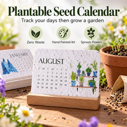 ✨early Holiday Sale 49% Off🌱eco-friendly Plantable “timeless” Seed Calendar 2027