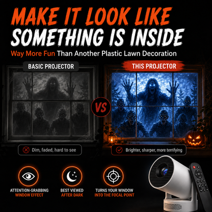 🔥New Halloween window projector