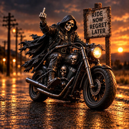 💀 Bad to the Bone™ – Dark Humor Skeleton Collectibles | 6 Legendary Styles