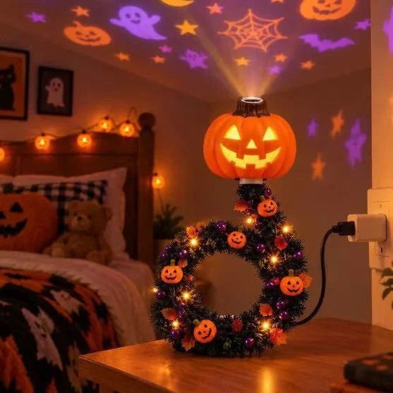 Magical Christmas Tree USB Projector Light – Festive Holiday Atmosphere Lamp