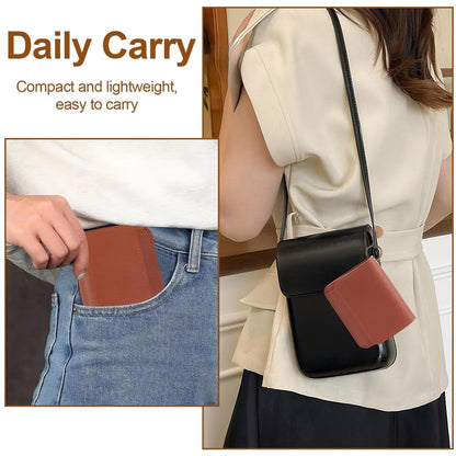 ⚡RFID Short Wallets for Women – Fashionable Card Holder with Key Ring & Coin Purse