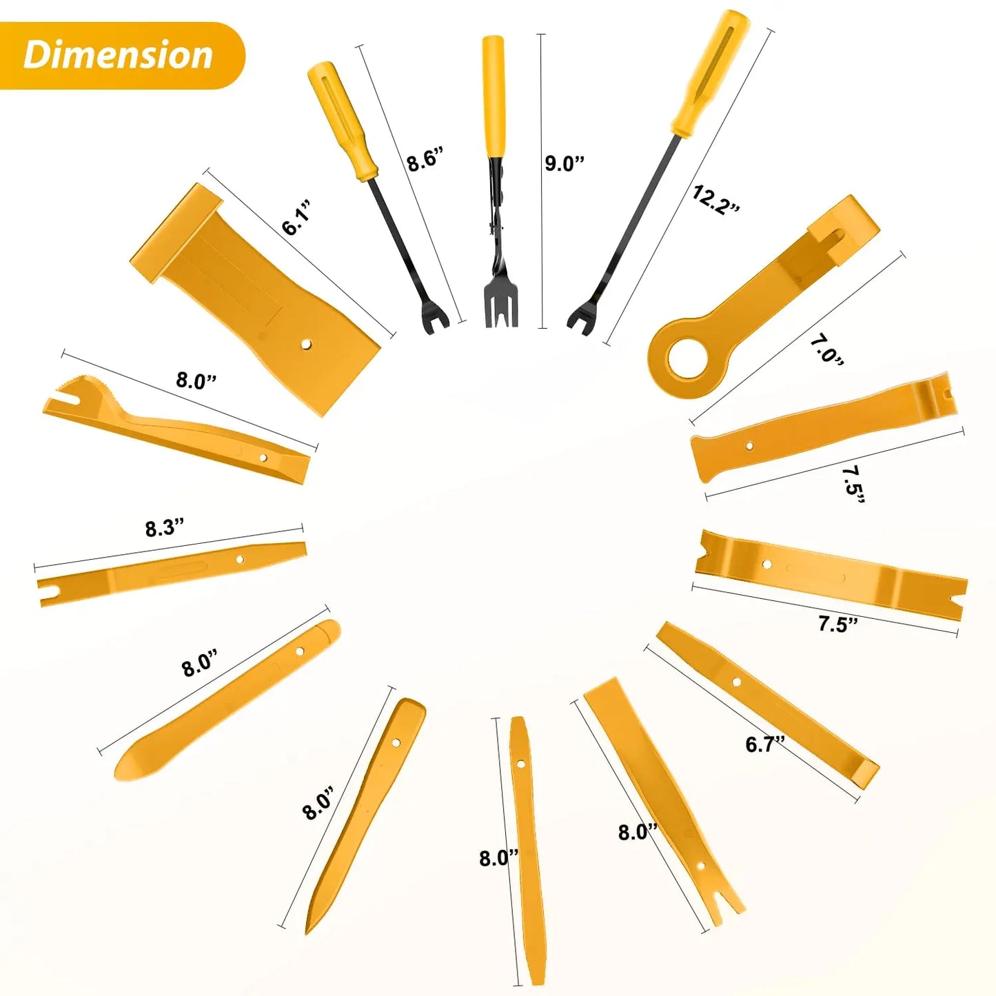 🔧🚗725-Piece Automotive Clip and Fastener Assortment Kit