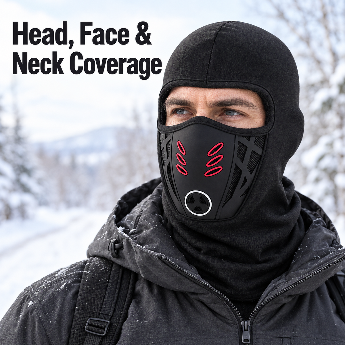 Men’s Winter Balaclava – Full Face & Neck Coverage