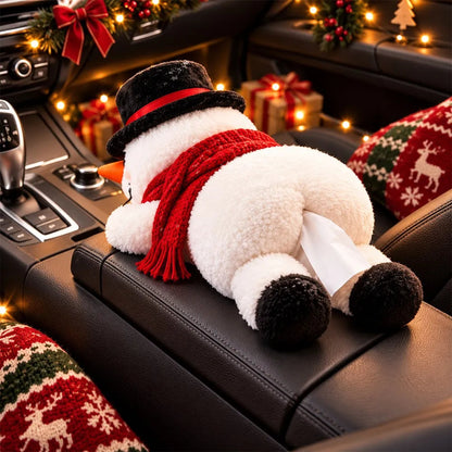 🔥HOT SALE☃️Funny Christmas Snowman Tissue Holder✨