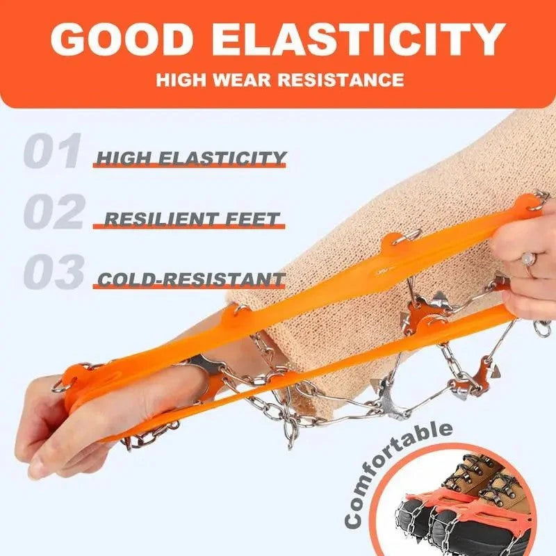 ❄️ Ice Cleats for Shoes & Boots – Anti-Slip Snow Traction Grips