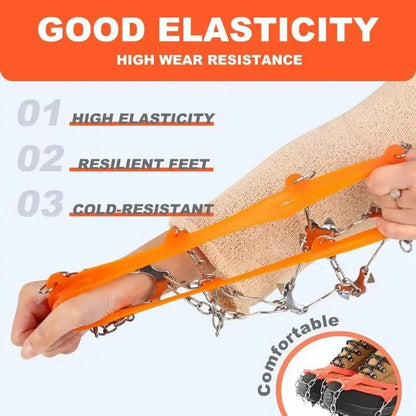 ❄️ Ice Cleats for Shoes & Boots – Anti-Slip Snow Traction Grips