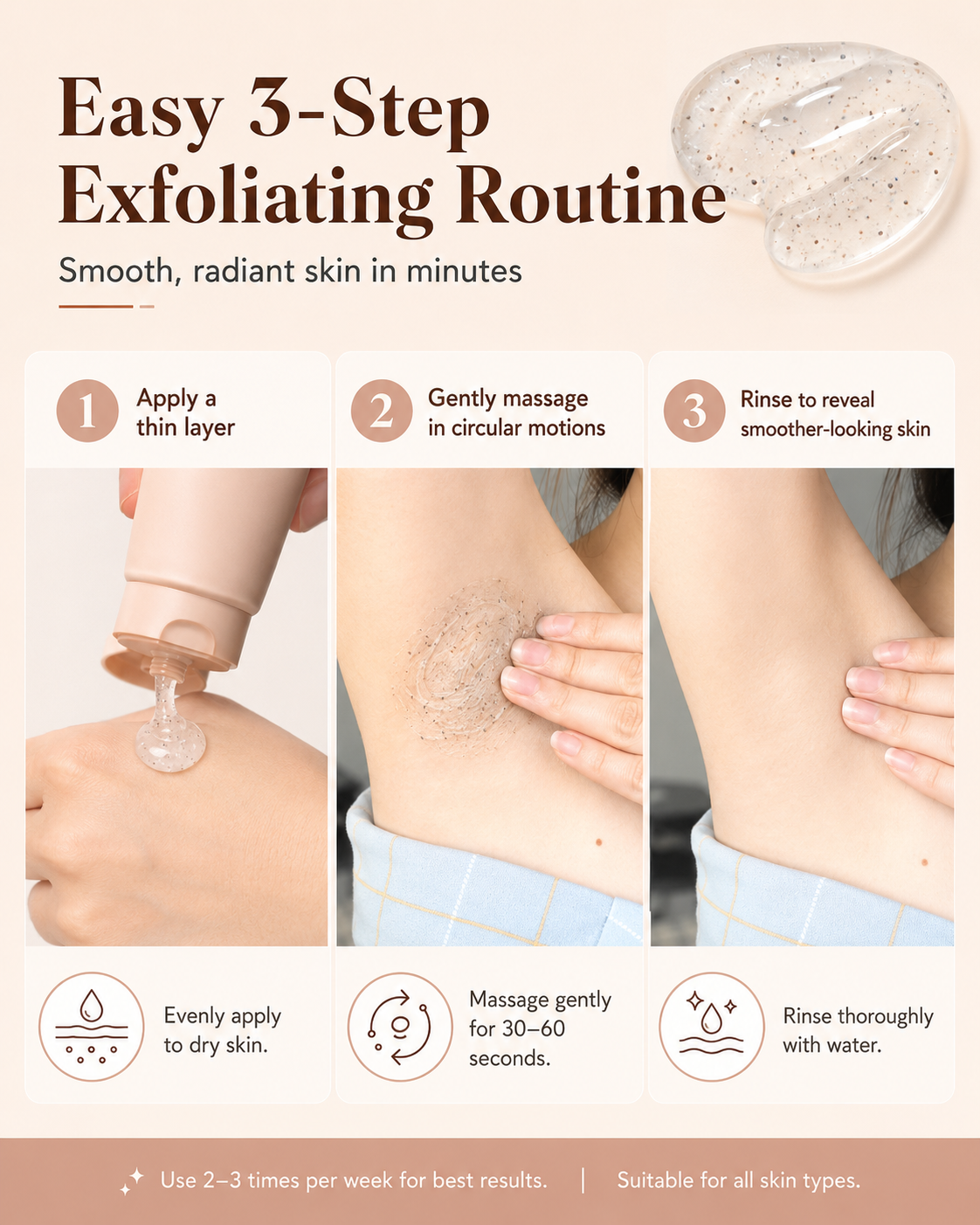 ✨ Purifying Exfoliating Gel for Face & Body